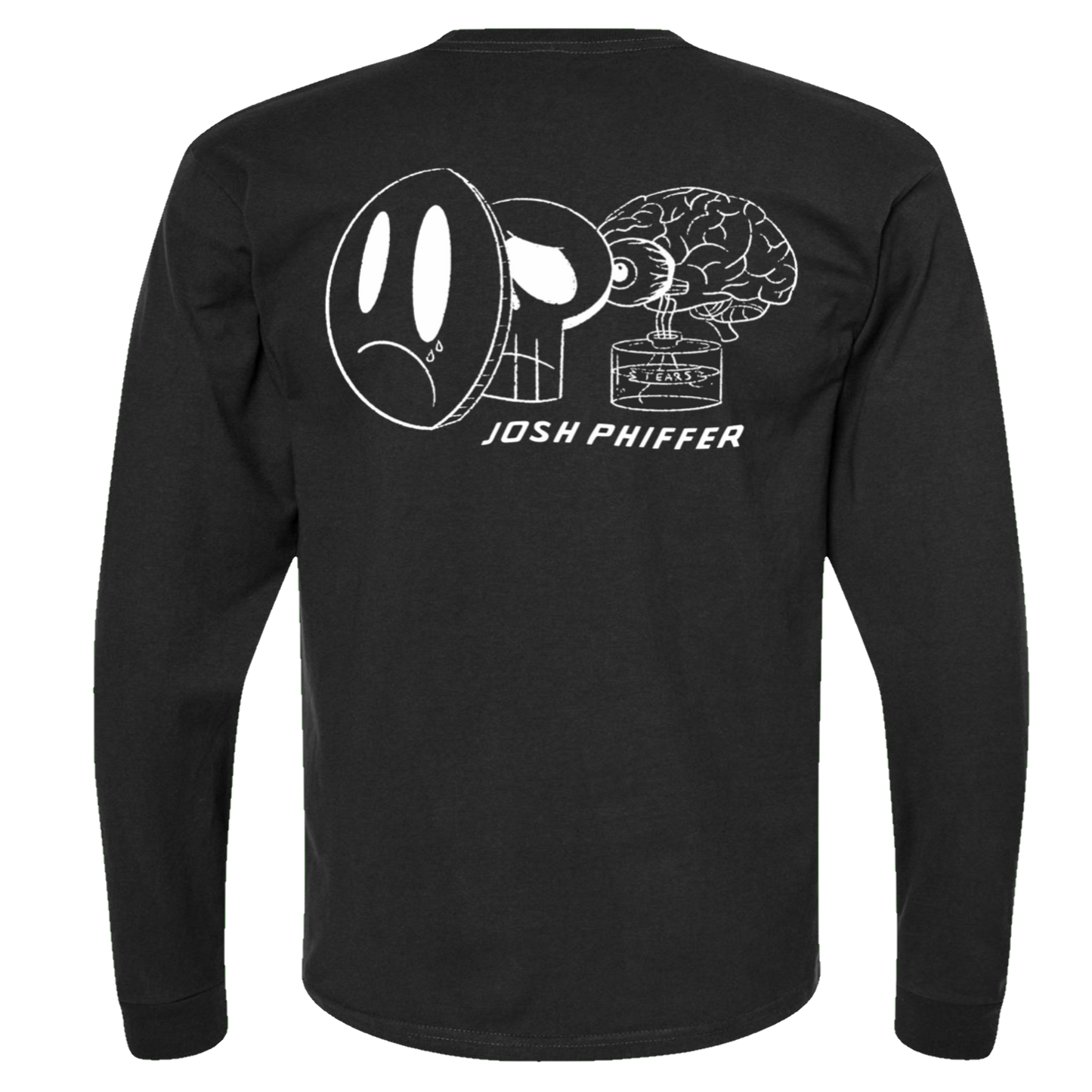 Sad Face Long Sleeve Tee