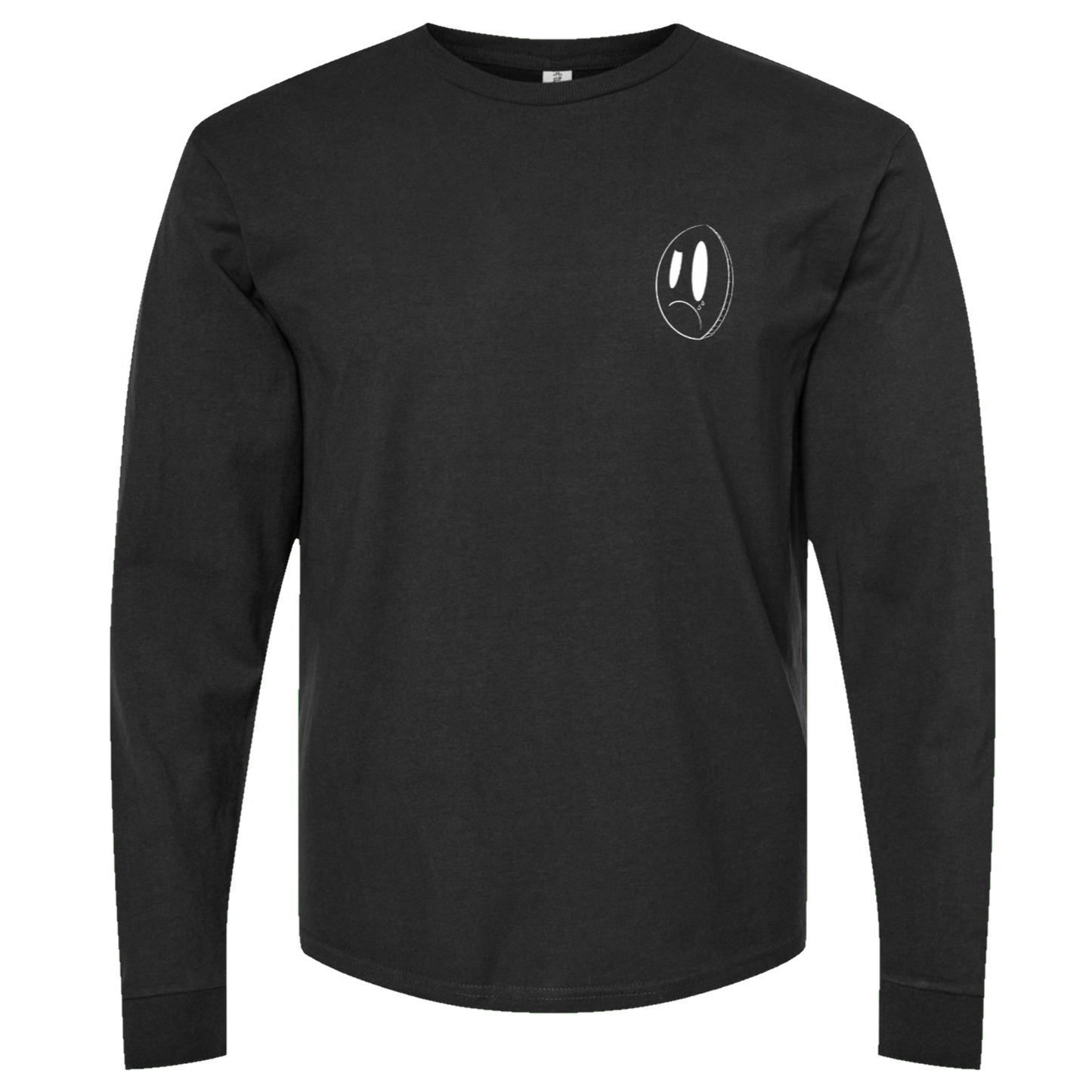 Sad Face Long Sleeve Tee